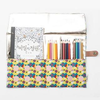 LIFE STORY Stationery Pouch - Floral Multicolor - One Size
