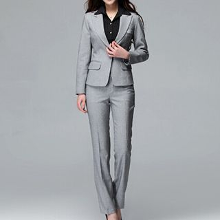 Caroe Set: Slim-Fit Blazer + Dress Pants