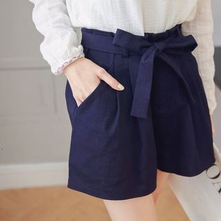 Tokyo Fashion Tie Waist Shorts