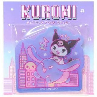 Sanrio Kuromi 3D Acrylic Double-sided Stickers - Town 48 x 49 x 3mm