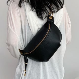 Chain Accent Belt Bag