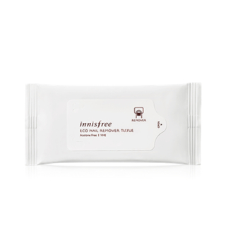 Innisfree Eco Nail Color Remover Tissue 1pack - 10sheets