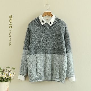 Storyland Color-Block Sweater