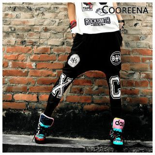 Cooreena Printed Low-Crotched Pants