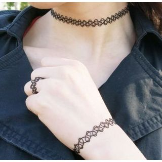 Ticoo Choker Necklace / Ring / Bracelet