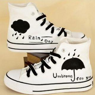 HVBAO Painted Umbrella Sneakers