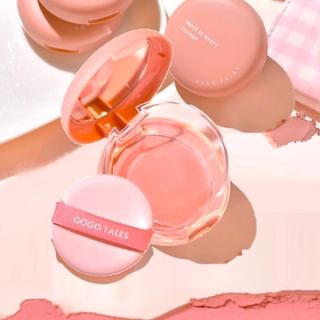 Gogo Tales - Soft Powder Blusher Cream - 4 Colors #G03 - 8G