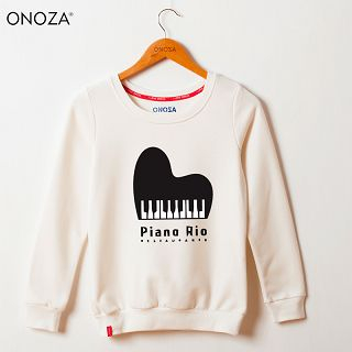 Onoza Piano-Print Pullover