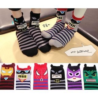 Knitbit Hero Cartoon Printed Socks