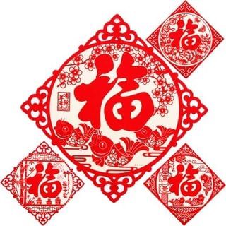 Dragon Court Lunar New Year Wall Sticker