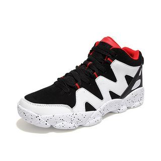 Gerbulan Color Block High Top Sneakers