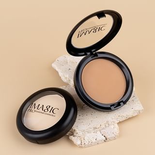 Imagic - Matte Silky Pressed Powder - 4 Shades 4# Bronze (Wheat) - 15G