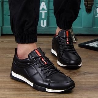 Hipsteria Faux Leather Sneakers