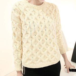 FR Cable Knit Sweater
