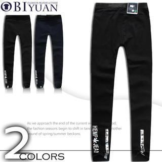 OBI YUAN Reflective Materials-Trim Leggings