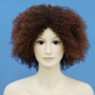 Wigs2You Party Short Afro Costume Wig - Curly