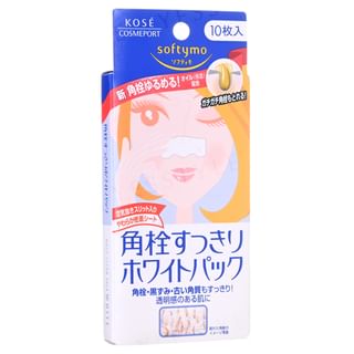Kose - Softymo Nose Clean Pack White (Blue Box) 10 pcs
