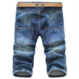 Danjieshi Washed Capri Jeans