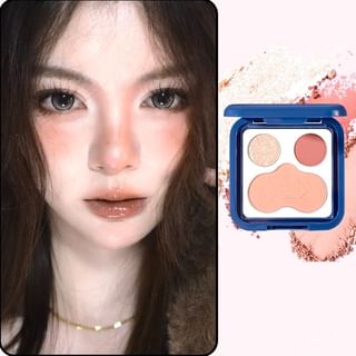Xixi - A Flip Eye Shadow Blush Palette - #5 Heartbeat #5 Heartbeat
