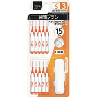 matsukiyo - Interdental Brush S 15 pcs