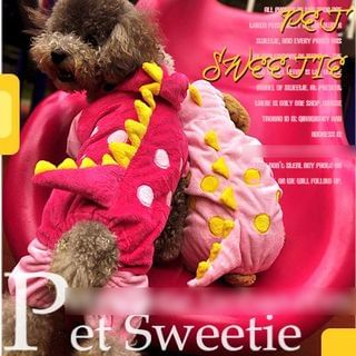 Pet Sweetie Dinosaur Hooded Dog Pullover