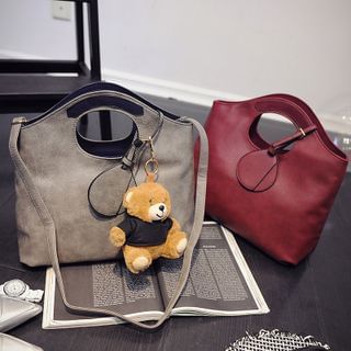 Secret Garden Bear Faux-Leather Handbag