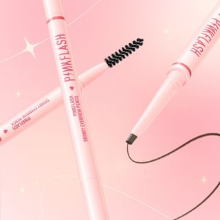 Pinkflash - Skinny Eyebrow Pencil - 4 Colors #Br01 Chocolate Brown - 0.07G