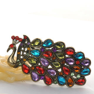 Fit-to-Kill Peacock Bracelet  One Size