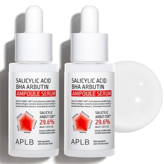 Aplb - Salicylic Acid Bha Arbutin Ampoule Serum Set 2 Pcs
