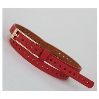 Carolle 8 Star Cut-Out Slim Belt