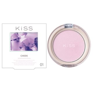 ISEHAN - kiss Crealdi Blush Cheek 01 Icy Aurora