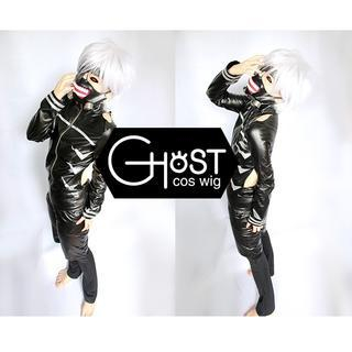 Ghost Cos Wigs Tokyo Ghoul Ken Kaneki Cosplay Costume