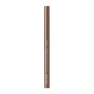 The Saem - Eco Soul Powerproof Super Slim Eyeliner - 6 Colors #BR03 Teddy Brown