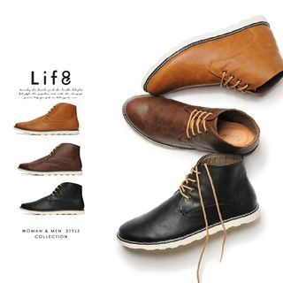 Life 8 Lace Up Short Boots