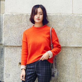 Kuhn Marvin Stand Collar Knit Pullover