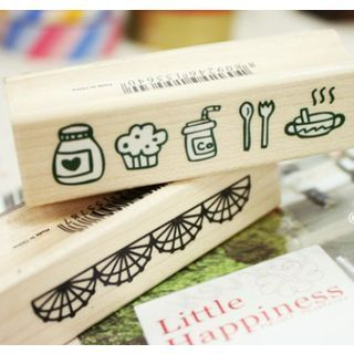 MissYou Rectangular Wooden Stamp