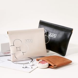 Xixi - Large Makeup Bag - 3 Colors #Milky White