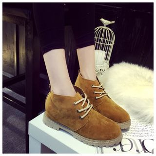BAYO Lace-Up Ankle Boots
