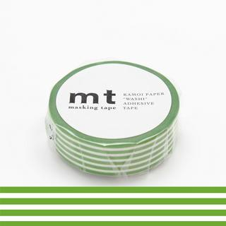 mt mt Masking Tape : mt 1P Border Light Green