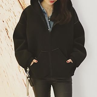 Eva Fashion Hooded Zip Jacket