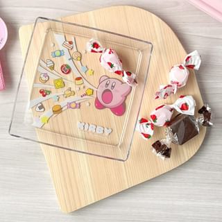 Kirby Plastic Clear Square Plate 120&Atilde;120&Atilde;H16mm