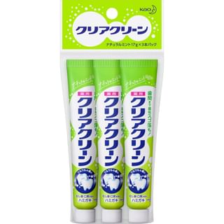 Clear Clean Toothpaste Natural Mint - 17g x 3