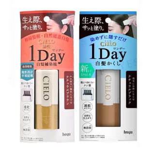 hoyu - Cielo 1 Day Cover Gray Hair Color Comb - Haarfärbemittel für graue Haare