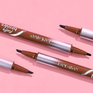 HANDAIYAN - Wild Waterproof Liquid Brow Pen - 5 Colors 04# Taupe - 0.55ml