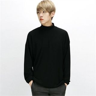THE COVER Wool Blend Long-Sleeve Turtle-Neck T-Shirt