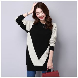 Mistee Color-Block Sweater