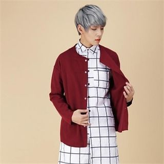 THE COVER Button-Front Cardigan