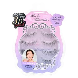 Miche Bloomin' - Eyelash Renewal 01 Pure Rich 4 Pairs