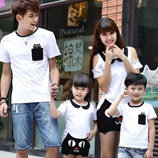 Igsoo Parents and Kids Print T-Shirt / T-Shirt Dress