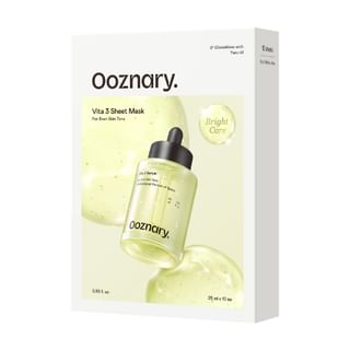 Ooznary - Vita 3 Sheet Mask Set 25ml x 10 sheets